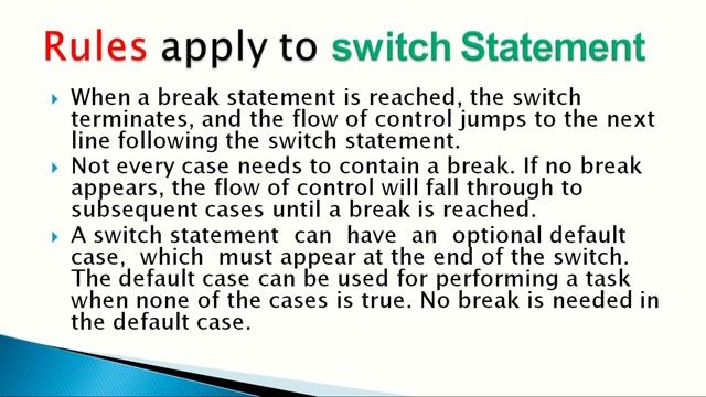 Switch Statement || Programming Fundamentals || PPSC LECTURER COMPUTER SCIENCE|| BASHARAT SADDIQUE смотреть онлайн