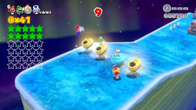 Super Mario 3D World - World Crown 1/2 (4-Player) смотреть онлайн