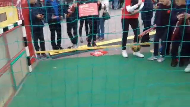 Здоровый Бизнес футбольный тренажёр Футгол GOL63 Ru  точный гол, роботвратарь , аттракцион , Footbo