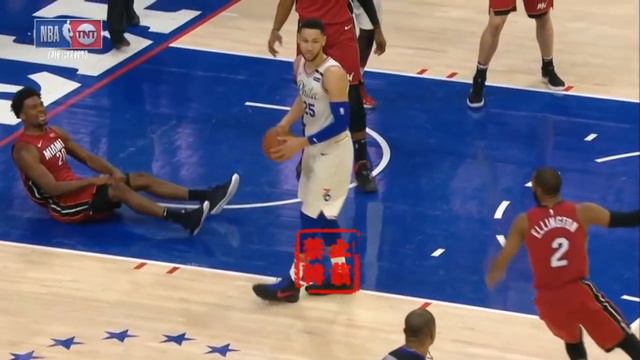 Justice Winslow Good Defense On Ben Simmons смотреть онлайн