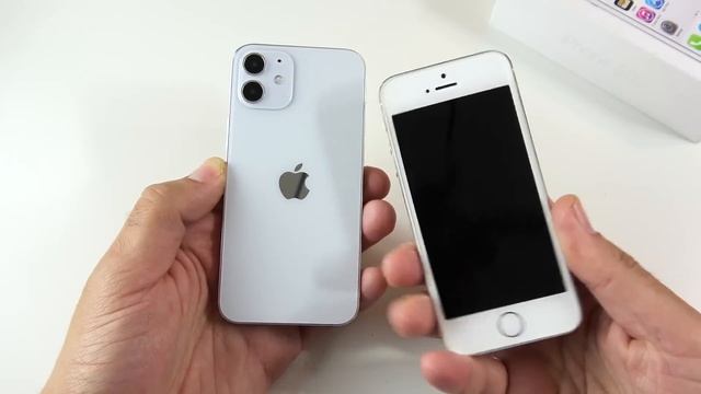 iPhone 12 Mini Size vs iPhone 5S смотреть онлайн