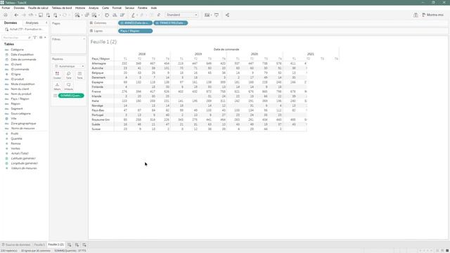 Créer des filtres de date dans Tableau смотреть онлайн