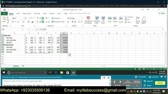 Excel Exam Chapter 1 - 4 | Excel Assessment Chapters 1-4 смотреть онлайн