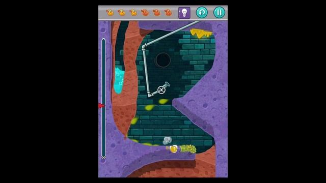 Where's My Water 2 Level 90: When Chemicals React 3 Ducks iOS Walkthrough смотреть онлайн