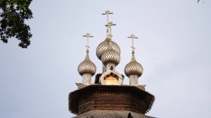 Костромская слобода. Музей-заповедник деревянного зодчества в Костроме, Россия. Деревянные храмы
