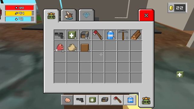 Играю в Zombie craft survival (не совсем интересная игра) смотреть онлайн