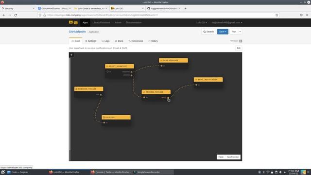Github Notification App Using a Serverless Cloud Platform Lolo смотреть онлайн