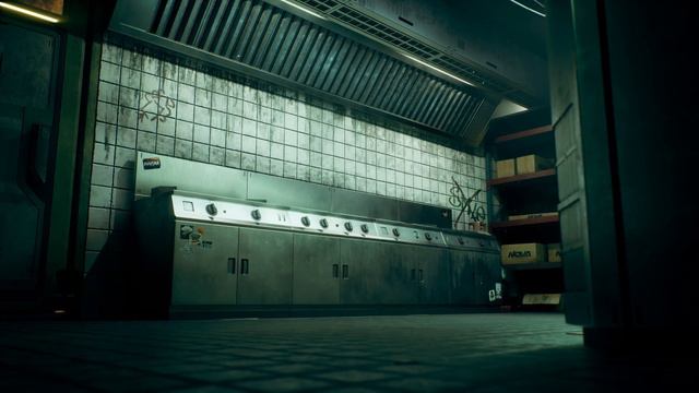 Nova Space Burgers / Cyberpunk Abandoned Rastaurant / Bar смотреть онлайн
