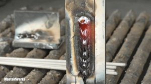 Угол наклона электрода при сварке вертикального шва