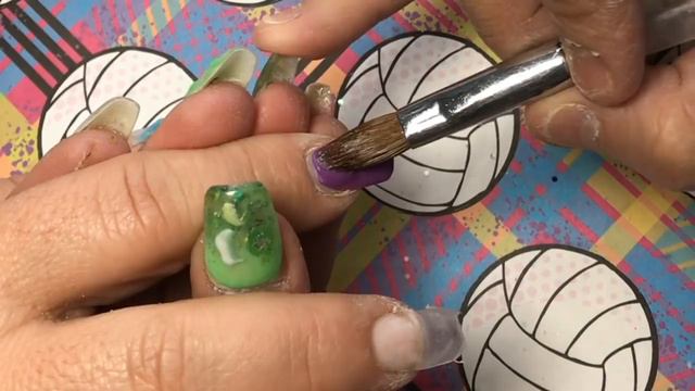 Acrilicas con Glam and Glits Violeta y fuchsia смотреть онлайн