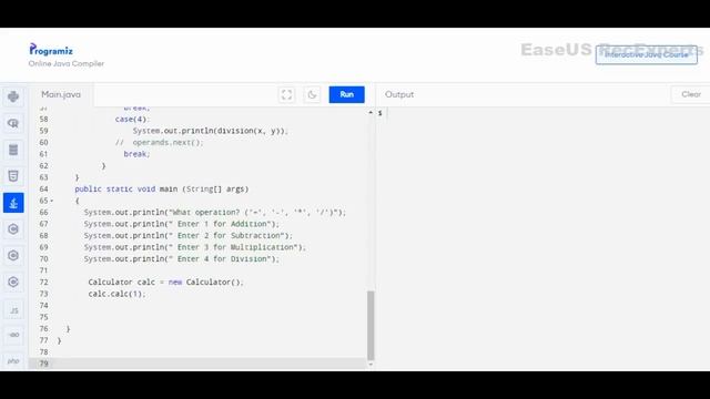 simple calculator Java code using blackbox artificial intelligence #blackbox #java #ai #chatgpt смотреть онлайн