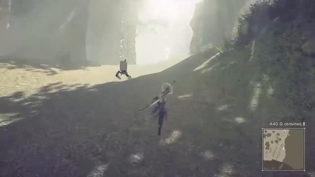 Offensive Heal Farm - Nier Automata - 2B Path смотреть онлайн