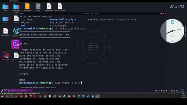 Basic Enumeration and Pentesting of FTP - TryHackMe FTP Network Services. смотреть онлайн