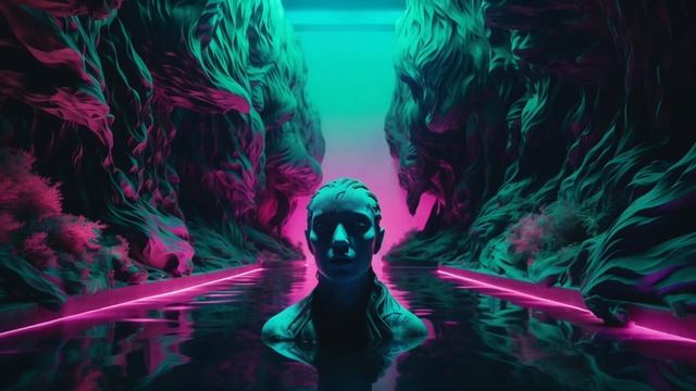 Lost in a Dark Cyberpunk Synthwave Abyss: 40 Minutes of Darkwave Synth Beats смотреть онлайн