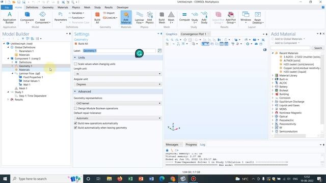 How to Import External CAD Files in COMSOL смотреть онлайн