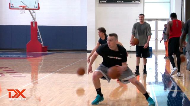 Sam Dekker 2015 NBA Draft Workout Video смотреть онлайн