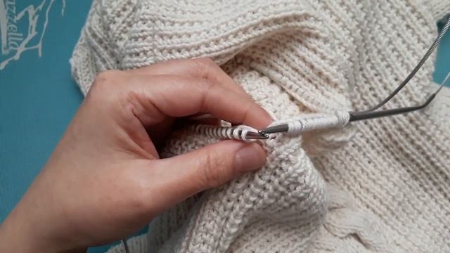 Набор рукава из проймы. Рукав сверху вниз ч1. Расчет количества петель для рукава коса с тенью?⬇️ смотреть онлайн