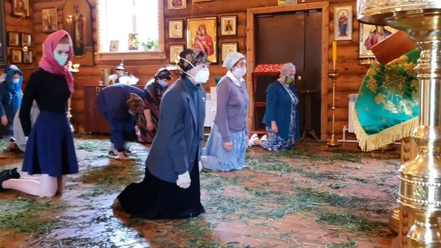 С Праздником Святой Троицы! Храм Владимирской иконы Божией Матери г.Пенза смотреть онлайн