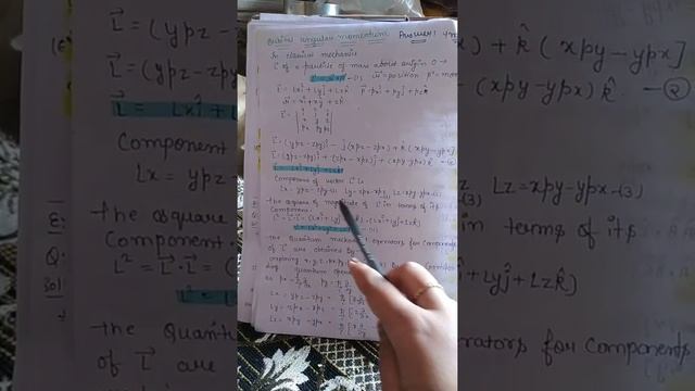 Quantum mechanics unit 2 nd topic orbital angular momentum смотреть онлайн