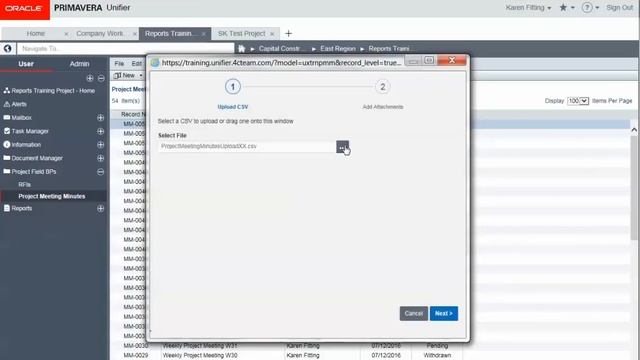 Did You Know...You Can Import Records With Attachments in Oracle Primavera Unifier (16.2)? смотреть онлайн