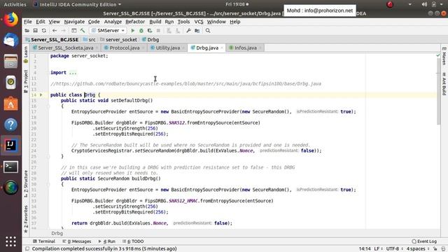 9 Server Side Multithreaded SSL Sockets & Key store Using Bouncy Castle смотреть онлайн