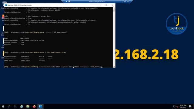 Troubleshooting Database Failure in Microsoft Exchange 2016/19 - Techi Jack смотреть онлайн
