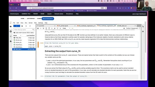 Nonlinear Regression: Curve Fitting смотреть онлайн