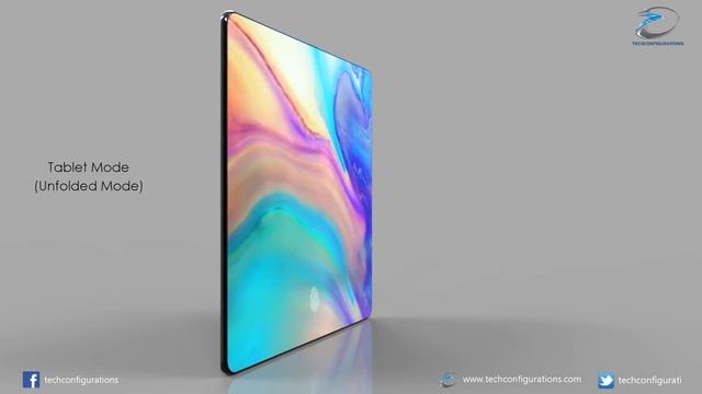 Huawei Mate X Foldable Smartphone Introduction Concept, Based On Patent Documents