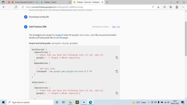 Firebase Conectivity with Android project смотреть онлайн