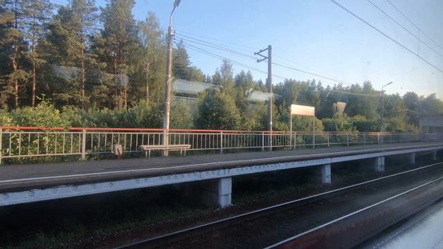 ЭД4М-0264, маршрут: Черусти - Москва / Train ED4M-0264, route: Cherusti - Moscow смотреть онлайн