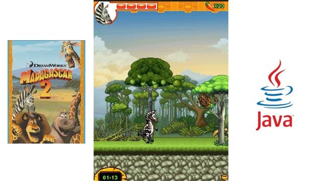 Madagascar: Escape 2 Africa Gameplay (Java Games) смотреть онлайн