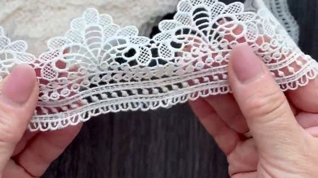 Кружево макраме М243 смотреть онлайн