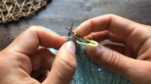 ТОП РЕЗИНКОЙ. Как связать топ спицами? МАСТЕР-КЛАСС