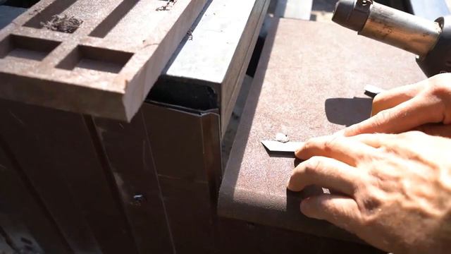 Укладка ступеней WeEco на металлический каркас