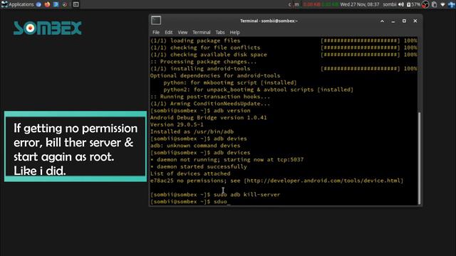 Install ADB And Fastboot on Arch Manjaro Linux Easily смотреть онлайн