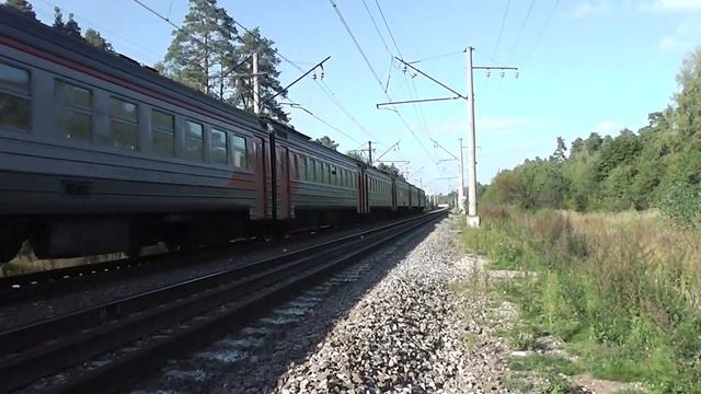 ЭР2Т-7173 - Участок Михайловка - Вырица смотреть онлайн
