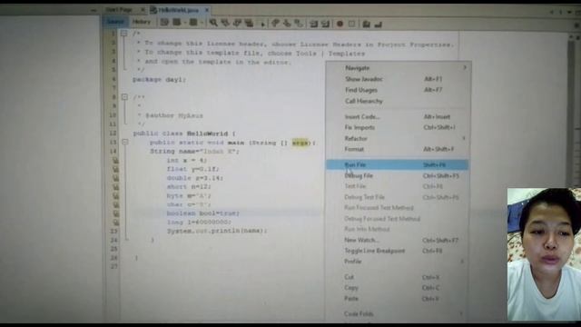 java-Oracle#3 praktik tipe data смотреть онлайн
