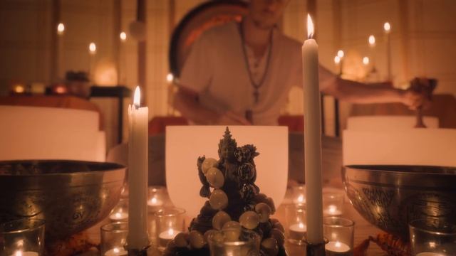 Om Sound Bath | Crystal & Tibetan Bowls with Ohm Chanting | Meditation Music for Sleep | Calm & Res смотреть онлайн