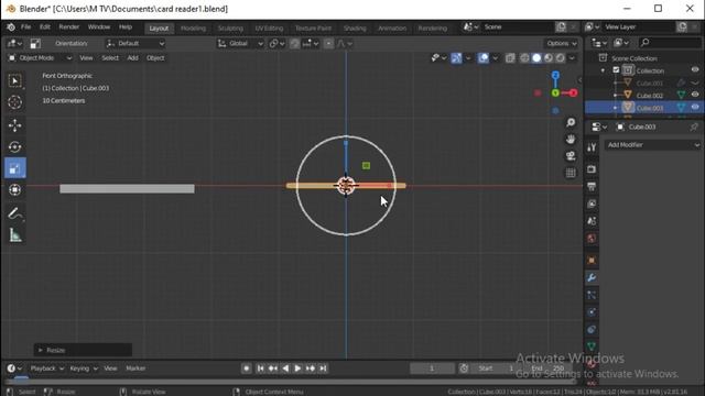 blender 3d modeling tutorial card reader | making 3d card reader in blender смотреть онлайн