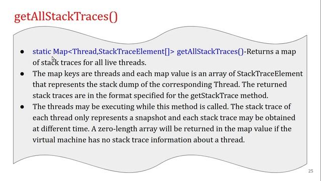 Multi Threading in Java part5, (Thread Methods demo1) смотреть онлайн