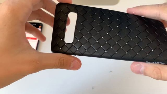 ГОДНЫЙ ЧЕХОЛ FLOVEME для Samsung Galaxy s10 plus / плетеный ехал смотреть онлайн