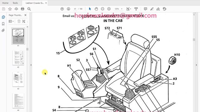 Liebherr Crawler Excavators R904 Operation And Maintenance Manual