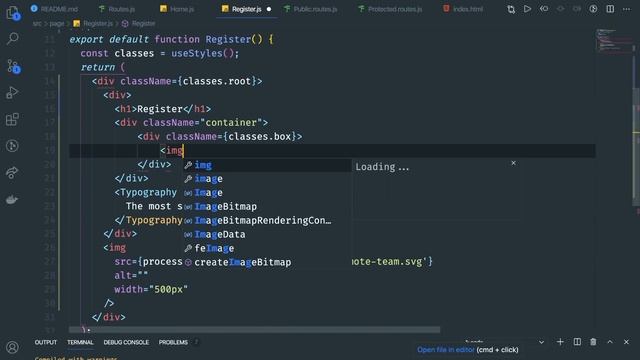 Twitter clone # 3- Routing && Register UI смотреть онлайн