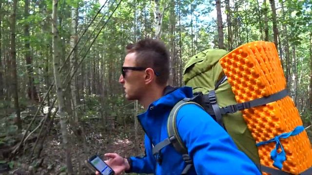 Поход на скалы Чёртово Городище 1 день. Как легко ходить с детьми в поход. смотреть онлайн