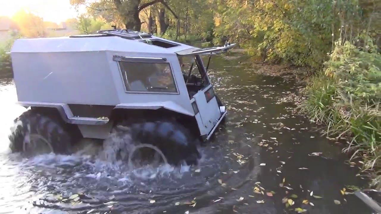 поездки на вездеходе - ( остатки от съёмок - но всё же думаю что интересно ) смотреть онлайн