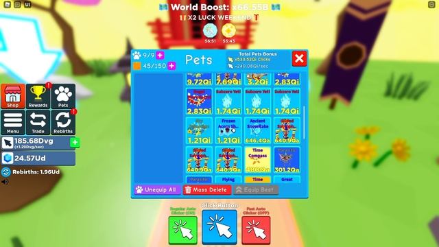ПРОШЕЛ ВЕСЬ СЕЗОН ПАССА В CLICKER SIMULATOR В РОБЛОКС?! ROBLOX смотреть онлайн