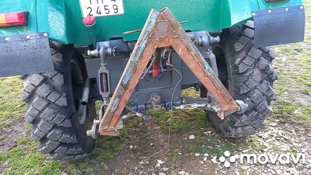 Самодельный треугольник на навеску для самодельного трактора мини мтз... смотреть онлайн
