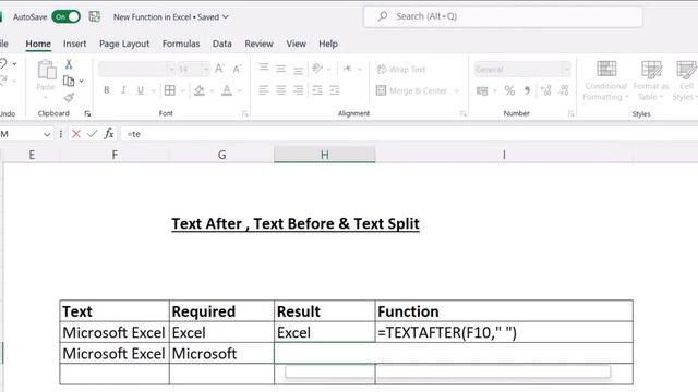 Microsoft Excel New Function Text After, Text Before and Text Split смотреть онлайн