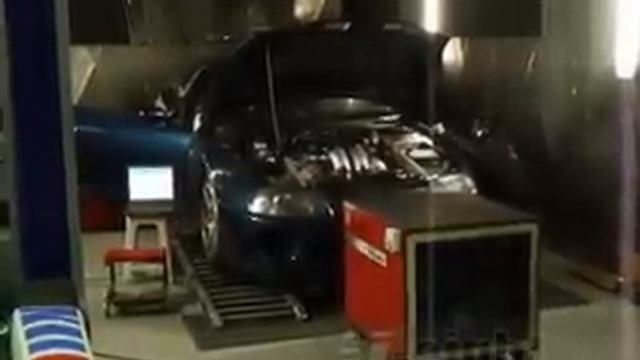 1uz V8 Supra - Dyno Tune 3 - set 9300rpm rev limit смотреть онлайн