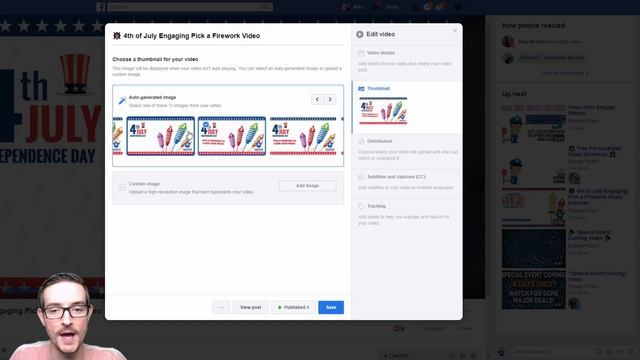 How to change Facebook Video Thumbnail 2018 смотреть онлайн